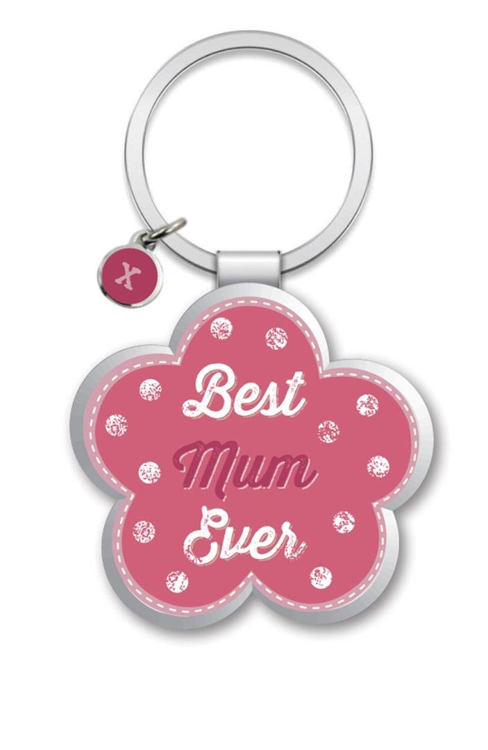 Little Wishes Mum Metallic Keyring - Gift Idea