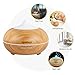 InnoGear 300ml Aromatherapy Essential Oil Diffuser Wood Grain Aroma Diffusers Cool Mist Humidifier with Timer Adjustable Mist 7 Color Changing Night Lights Waterless Auto Shut-offthumb 2