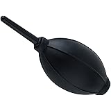 Soft Tip Silicone Super Air Blower Blaster Pump Dust Cleaner Include Micro Fiber Cleaning Cloth, Bulb Blower for Digital SLR 