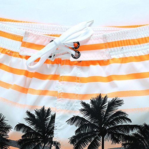 image for Forthery Mens Shorts Summer Beach Swim Trunks Quick Dry Board Shorts w