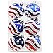 12PCS Stars & Stripes Christmas Ball Ornaments 80mm Patriotic Theme Hanging Ball Ornaments Fourth of July Independence Day/Veterans Day Party Decor Holiday Wedding Tree Decorations