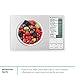 Perfect Portions Digital Scale with Nutrition Facts Display in Silver