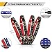 Geeon LED Strip Lights Waterproof 12V Blue (465-475nm) for Auto Car Truck Motorcycle Boat Interior Lighting UL Listed 30CM/12'' 3528 SMD Pack of 4