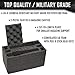 MY CASE BUILDER Foam Insert | Handgun, Ammunition Mag Storage for .50 Caliber Ammo Cans | Pre-Cut Military Grade Polyethylene Foam Liner (Ammo Can Not Included)