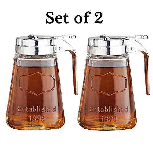 Palais Glassware 'Sucre', Clear Glass Sugar Dispenser (12 Oz, Set of 2)
