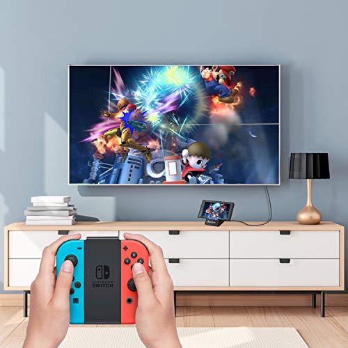 Docking Station for Nintendo Switch, Switch Dock, ikedon Portable TV Docking Station Replacement for Nintendo Switch with 4K HDMI and USB 3.0 Port