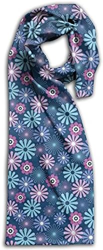 Daisies Beauty Floral Winter Lightweight Scarf Print Soft Warm Towel Fashion Scarves Best Gift