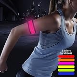 Higo LED Slap Bracelet, Armband for Running, Jogging, Cycling (Pink)