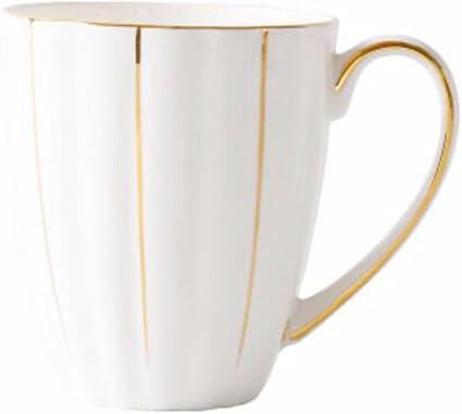 Amazon Co Jp コーヒーマグカップ北欧ミニマリストの大容量セラミックマグカップゴールドbone Chinaコーヒーカップenglish Afternoon Tea ホーム キッチン