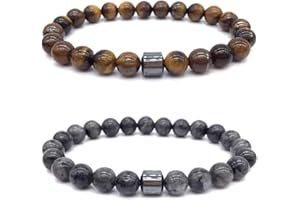 TACBSP Smoking Cessation Bracelet for Women Men Quit Smoking Bracelet Anti Anxiety Bracelet Anti Smoke Therapy Bracelet Spiritual Bracelets for Women Men Helps Relief Anxiety Frustration Irritability