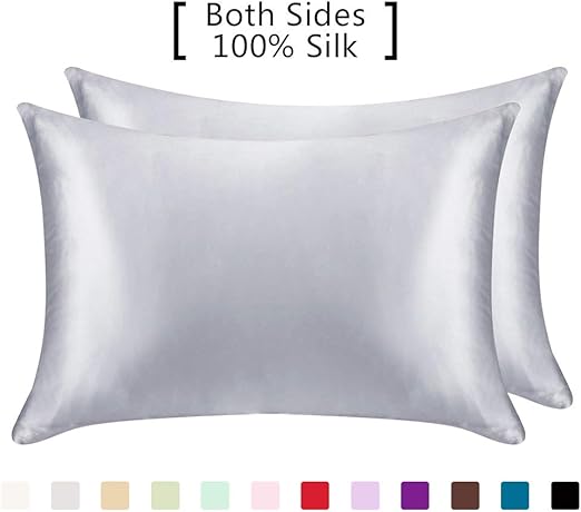 Amazon Com Yanibest Pillow Cases 2 Pack 100 Mulberry Silk