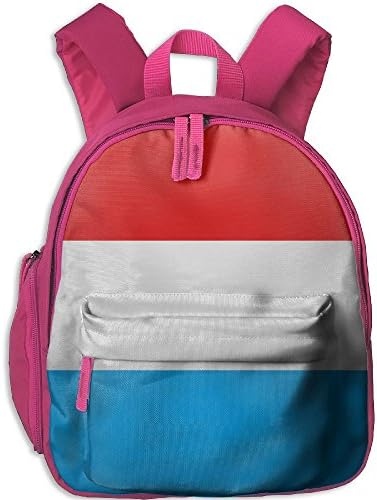 Flag Luxembourg Fashion Children Shoulders Bag Summer Camp Backpack School Bag