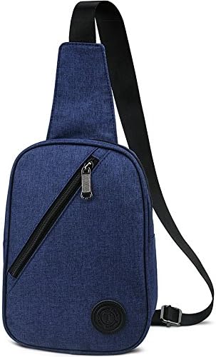 Sling Bag for Men, Shoulder Bag Crossbody Chest Pack Nylon Travel Daypack by EASTERN TIME