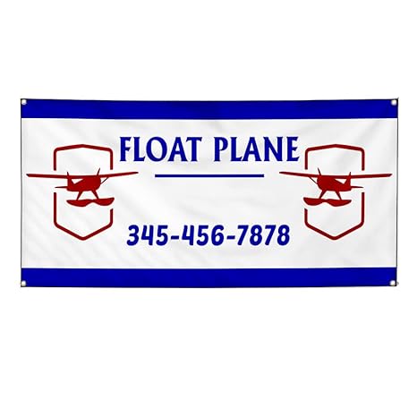 Amazon Com Custom Vinyl Banner Sign Multiple Sizes Float Plane