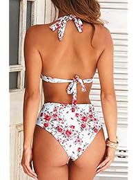 FAFOFA traje de baño sexy de cintura alta, 2 piezas