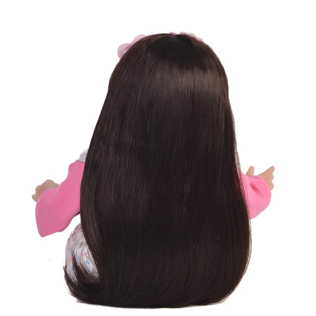 Amazon Com Yxddg Reborn Baby Dolls Girls Cute New Long Hair