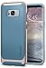 Spigen Neo Hybrid Galaxy S8 Plus Case Herringbone with Flexible Inner Protection and Reinforced Hard Bumper Frame for Galaxy S8 Plus (2017) - Niagara Blue