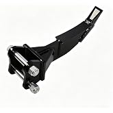 Nakkaa Mini Excavator Ripper Compatible with 1-1.5 Ton Small Digger | Single Hook Backhoe Attachment, 3.54in Span, 0.98in Hole Diameter, 3.46in Wheelbase, Precise Size Matching