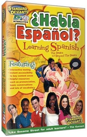 Amazon Com Standard Deviants Habla Espanol Learning Spanish The