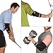 WIMI Sports & Fitness Tennis Elbow Brace & Copper Compression Sleeve (1-Count Each) - Eases Tennis Elbow & Arm Pain + Provides Relief & Support for Sore Muscles & Tendons