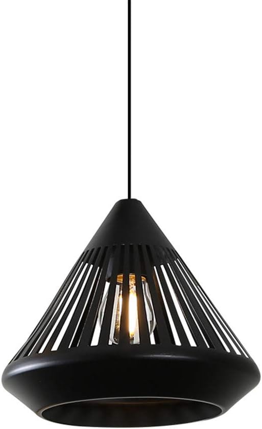 luces colgantes llevadas negras