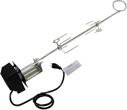 Amazon Com Bbqration Upgraded Sus304 Gas Grill Rotisserie Kit For Weber 7519 Genesis E 300 Genesis S 300 Gas Grill Weber Gas Grill Rotisserie Replacement 32 1 4 Inch Stainless Steel Square Spit Rod Garden Outdoor