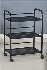 MXL Carritos de Cocina con Almacenamiento Carrito extraíble de 3 Pisos