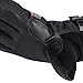 MCTi Ski Gloves,Winter Waterproof Snowboard Snow 3M Thinsulate Warm Touchscreen Cold Weather Women Gloves Wrist Leashes Red Medium