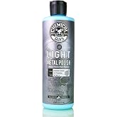 Chemical Guys Light Metal Polish, 16 Fl Oz | Works on chrome, stainless steel, aluminum &amp; more, soft micro-abrasives, for dullness and minor swirl marks, smooth cream