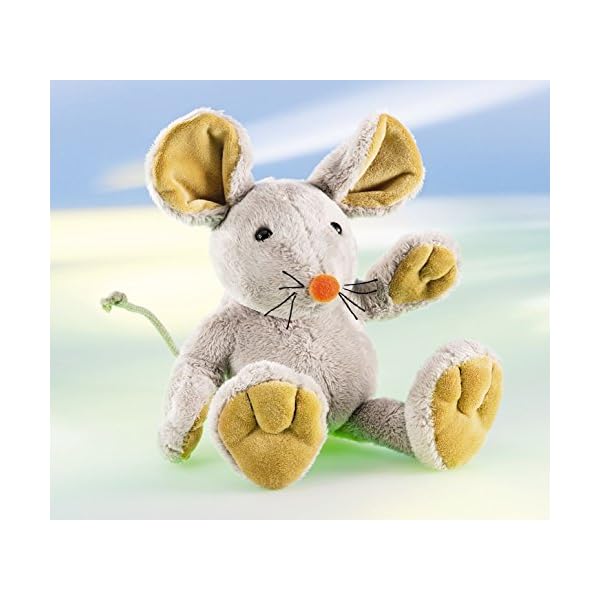 Schaffer 4752 Plüsch Maus Eddi, 26 cm, Grau – Bild 5