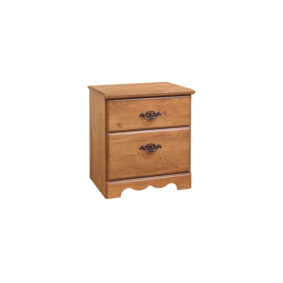 South Shore Prairie Collection 2Drawer Nightstand, Country Pine with