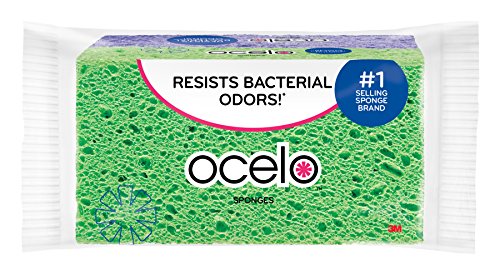 ocelo Handy Utility Kitchen Sponges, colors may vary, 2 Sponges/Pk, 1-Pack (2 Sponges Total)