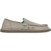 Sanuk Womens Donna Soft Top Hemp Loafers | Womens Shoes | Slip On Shoes for Women | Women's Slip-on Loafers | Memory Foam Footbed