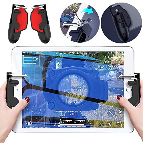 PUBG Mobile Controller for iPad - Aovon [2019 Upgrade Version] Sensitive Shoot Aim Gamepad Trigger for PUBG/Knives Out, Support 4.5-12.9 inch Tablet & Smartphone (Red) (Best Games For Ipad Air 2 2019)