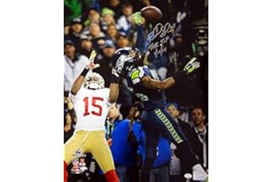 GAMEDAY SPORTS & MEMORABILIA Richard Sherman Autographed 16x20 Photo Seahawks "The Tip 1/19/14" RS Holo Stock #72451