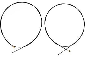 Rotary Latch Cable, 2 PCS 36 Inch Truck Door Latch Cable Replacement with Part Number 92579 for Leer 100XL 100XR Camper Shell