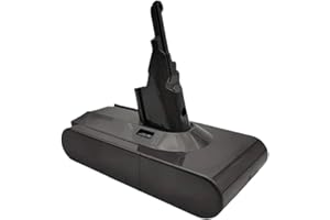 21.6V ，Compatible for Dyson， V8 Absolute SV10 Li-ion Battery Lpega Vacuum Cleaner Series Rechargeable Batteries(6800mAh Batte