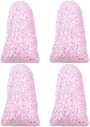 4 Bags Pink Antistatic Loose Fill Shipping Packing Peanuts