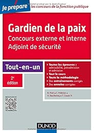 Gardien de la paix, adjoint de sécurité