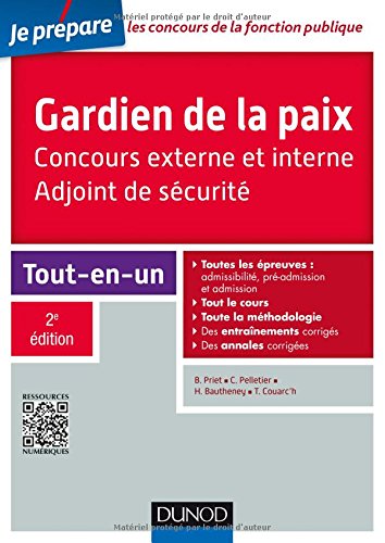 Gardien de la paix, adjoint de sécurité