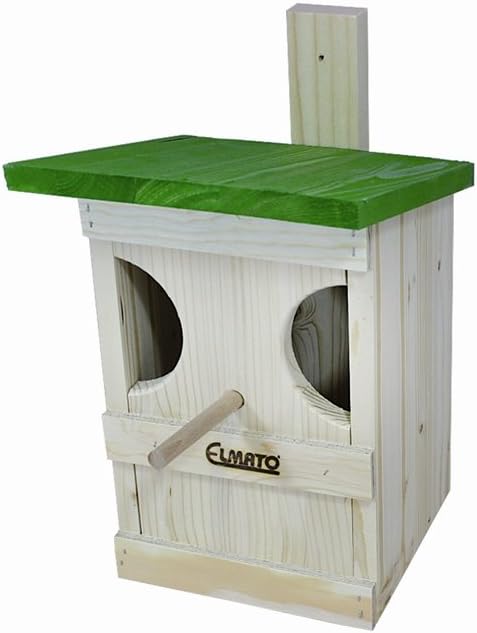 Elmato - Caja Nido para petirrojos: Amazon.es: Productos para mascotas