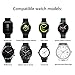 KADES Galaxy Watch 42mm Band, Galaxy Watch Active Band, 20mm Replacement Strap with Quick Release Pin Compatible for Ticwatch E, Amazfit Bip Smart Watch (Black Yellow)
