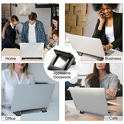 Portable Laptop Stand for Desk, Hide Keyboard Riser, Ergonomic Design