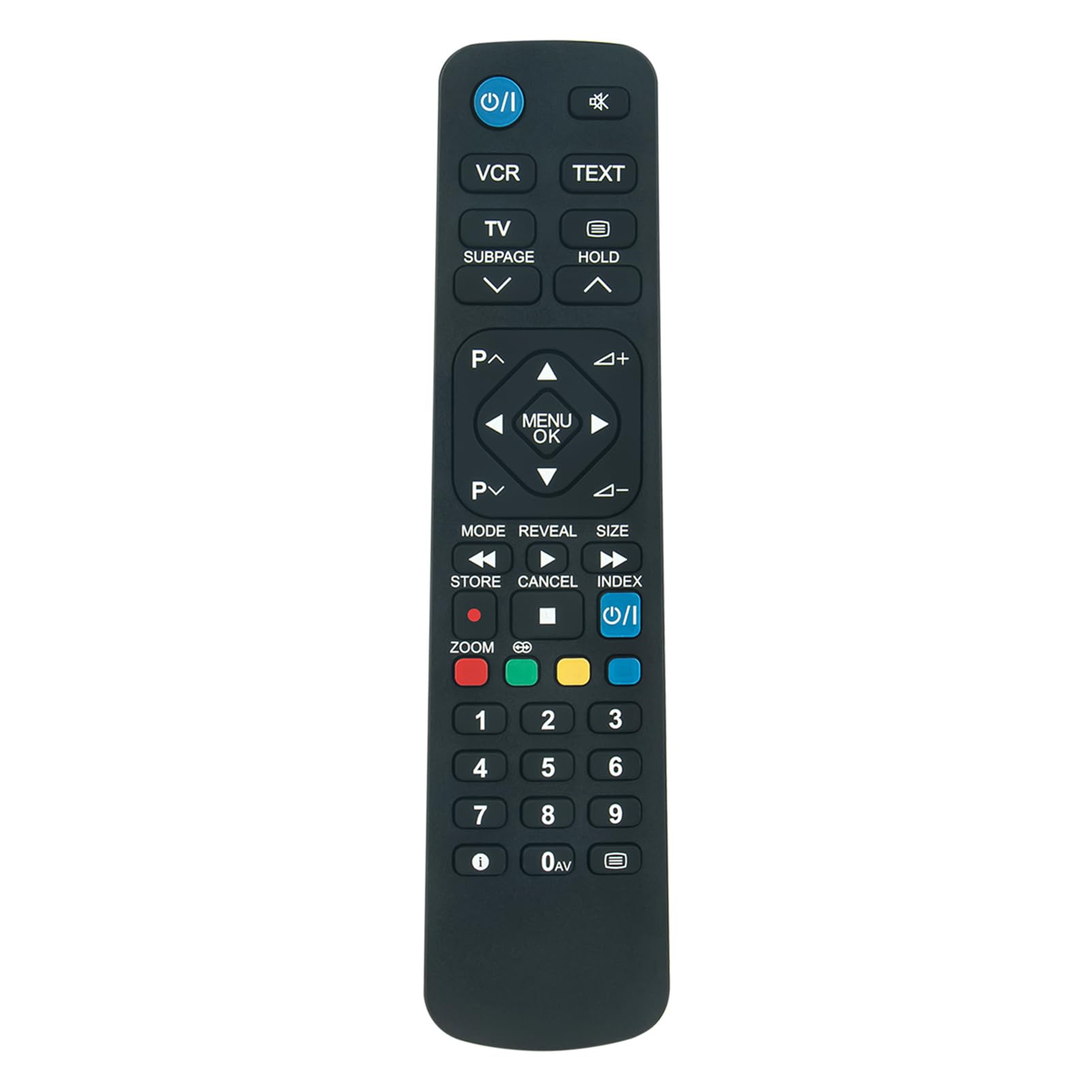 VINABTY RM-C794 Replacement Remote Control Compatible with JVC TV RMC794 AV28WT4EK AV28WT4EKS AV24WT2EK AV25TS4EK AV21TS4EK AV28WT2EK AV21TS2EK AV25TS2EK AV29TS2EK AV29TS4EK AV29BD3EK AV21TS4WK