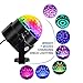Disco Party Lights Sound Activated with Remote Control Dj Lighs,3W Disco Ball lights,Strobe Lamp 7 Modes Stage Par light for Home Parties Birthday DJ Bar Karaoke Xmas Wedding (1 set)