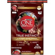 Purina ONE SmartBlend True Instinct with a Blend of Real Turkey & Venison NATURAL Adult Dry Dog Food - (1) 27.5 lb. Bag