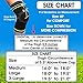 TechWare Pro Knee Compression Sleeve - Knee Brace for Men & Women with Side Stabilizers & Patella Gel Pads for Knee Support. Meniscus Tear, Arthritis, & Joint Pain Relief. 5 Sizes. Single Pack