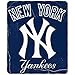 New York Yankees MLB Light Weight Fleece Blanket (Wicked Series) (50"x60")