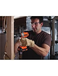 Black & Decker, LDX220C 20 V MAX. Taladro y atornillador de litio, de 2 velocidades