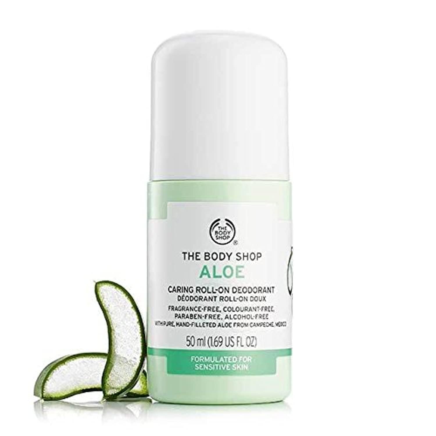 The Body Shop Aloe Caring Roll-On deodorant | Pick up our extra gentle aloe deodorant for a soothing, fresh feel. Perfect for those with sensitive skin.